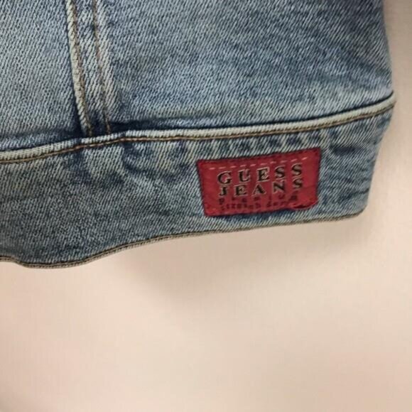 Guess classic denim jacket stretchy - Picture 4 of 6